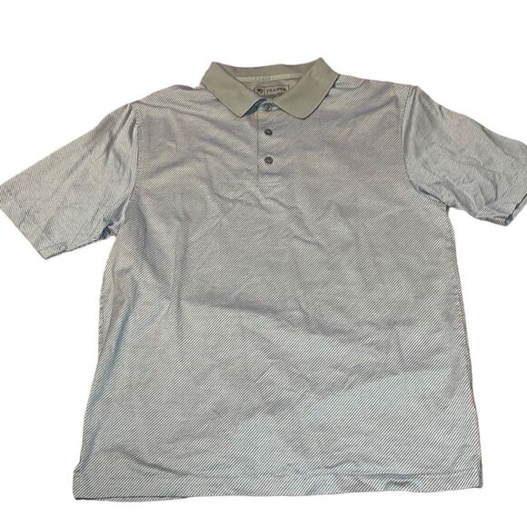 Jos A Bank Leadbetter Golf Shirt, greenish grey, Medium - Picture 1 of 5
